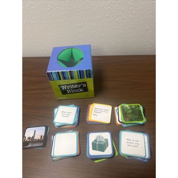 Learning Resources Writers Block Cube Prompts Classroom/Tutoring/Homeschool EUC‎ - Picture 1 of 12